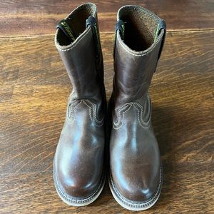 THOROGOOD DUKE WELLINGTON MUD PIE BROWN KID'S WORK BOOT (sz 1)